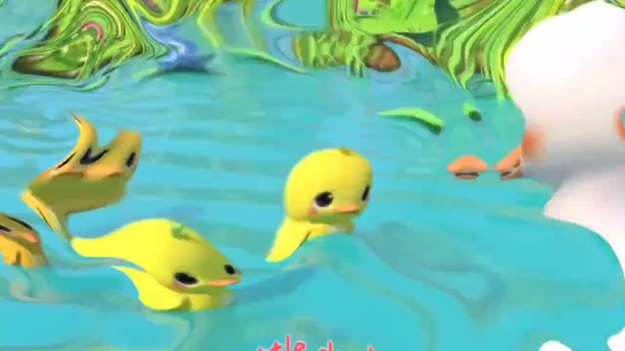 Five little ducks went swimming ! Sponsored by Klasky Csupo 2001 Effects