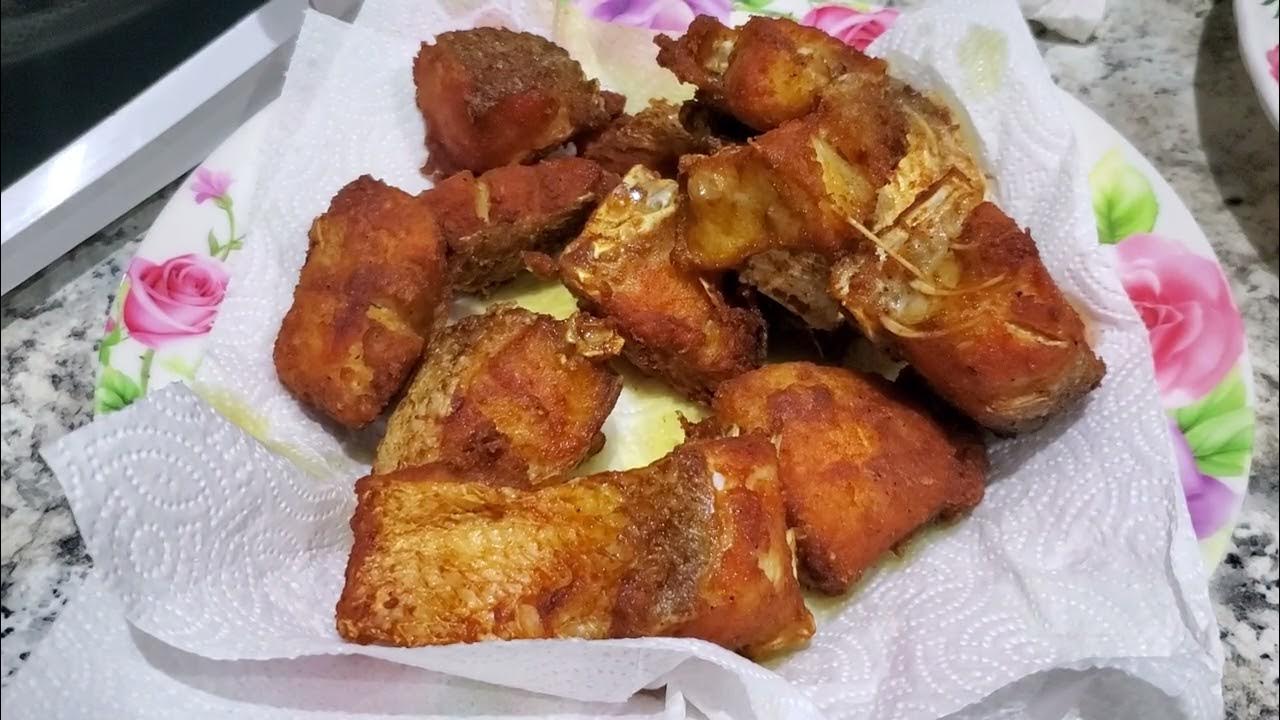 🇬🇾 🇬🇾Cooking Some Delicious Guyana Snapper Fish And Eggs Cassava Ball