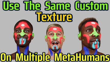 How I Create Reusable Custom Textures For MetaHuman (UE5.6)