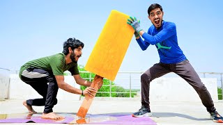 We Made Biggest Ice Cream In World!- It is 100% Real