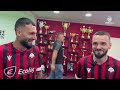 Shokët e Skuadrës : Aleksander Trumçi & Kamer Qaka