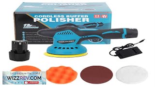 12V 480W 5800Rpm Wireless Car Polisher 8 Gear Adjustable Speeds Powerful Motor