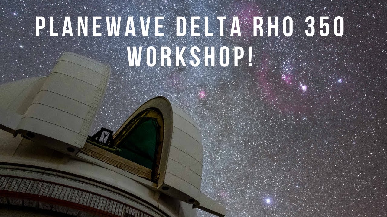 PlaneWave Astrophotography with the new Delta Rho 350 at