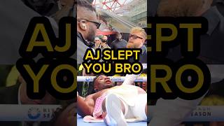 Paul mocks Ngannou for getting ko’d by AJ and gives advice