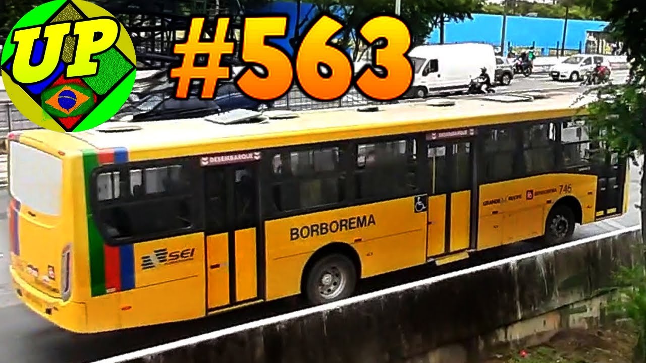 #563  JOANA BEZERRA - Movimentação de ônibus próximo ao Fórum - Muitos ônibus na cidade de Recife
