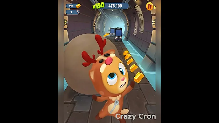 Funny Fails Talking Tom Gold Run #shorts