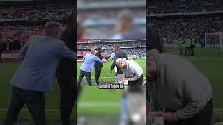 Rodri, Semenyo and Guéhi CRASH the ESPN FC show pitch side 😮