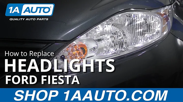How to Replace Headlights 11-13 Ford Fiesta