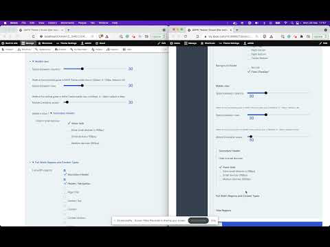 DXPR Theme settings form bootstrap4 migration
