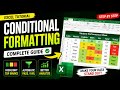 Conditional Formatting Complete Guide | 5 min Full tutorial 🔥