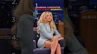 Sabrina Carpenter Most Iconic Moments #sabrinacarpenter #ranking #top5 #bestmoments #mansbestfriend