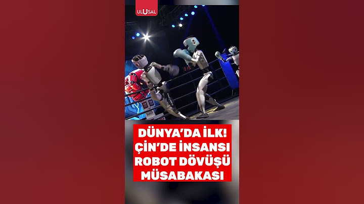 Çin'de dünyada ilk kez insansı robot dövüşü müsabakası yapıldı #shorts #keşfet #robot