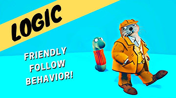 FRIENDLY AI FOLLOW - General Logic Tutorial in Dreams PS4