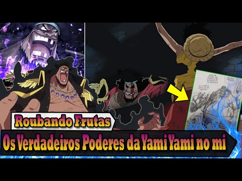 Akuma no Mi One Piece - Yami Yami no Mi (Barba Negra)