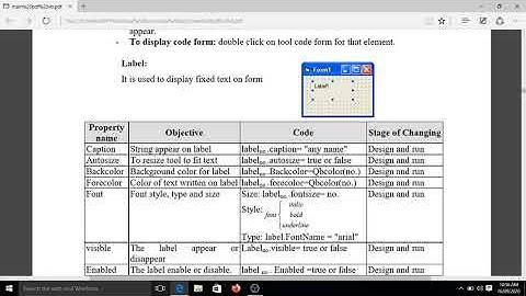 #vbprogramming Visual Basic Controls Textbox and Label
