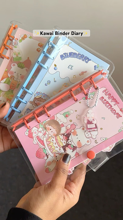 Cutest Kawai Diary ✨🎀#trending #diary #journaling #stationery