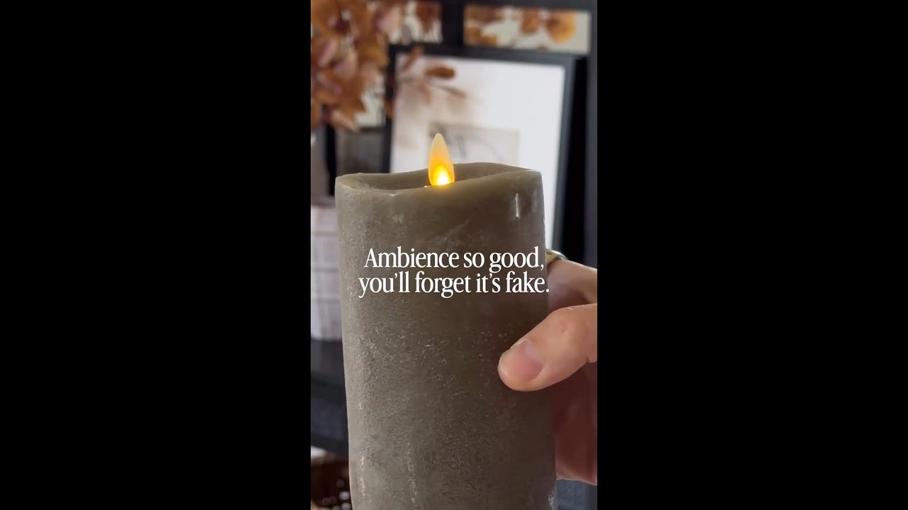 This flameless candle is so pretty and realistic! The perfect ambience!