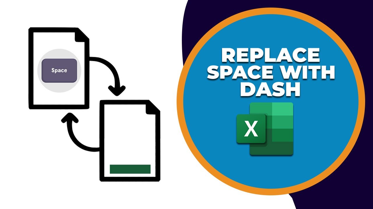 How To Replace Space With Dash In Excel YouTube how-to-replace-space-with-dash-in-excel-youtube