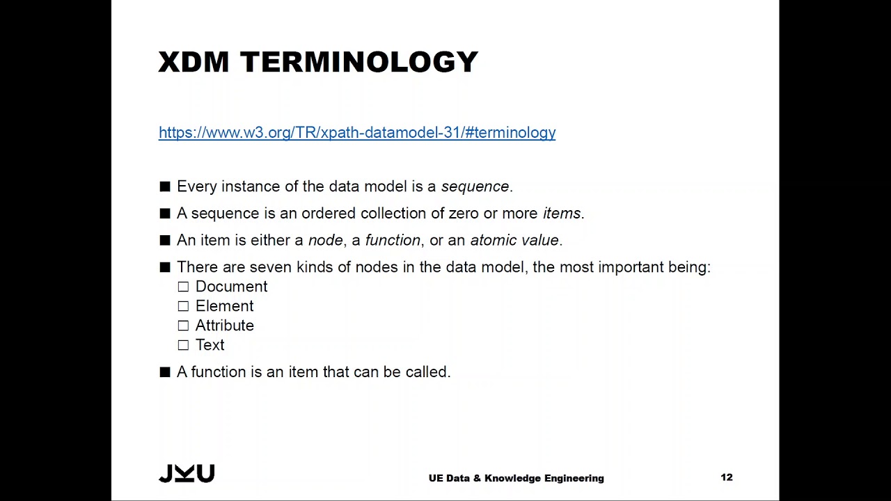 XQuery - 02 - XDM (Teil 1)