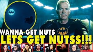Reactors Reaction To Michael Keaton Iconic Line On The Flash Trailer 2 | Mixed Reactions