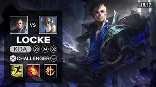 Locke vs Galio Mid - KR Challenger - Patch 16.17 Season 16