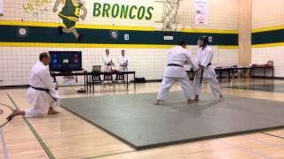 Pinan Sandan 2    Bunkai Application slow