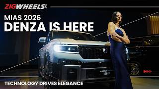 Denza Makes Its Grand Entrance Mias 2026 Zigwheels.ph