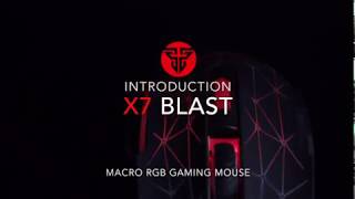 FANTECH X7 Blast Optical Macro RGB Gaming Mouse เมาส์เกมมิ่ง ตั้งมาโครคีย์ได้ ปรับ DPI 200 - 4800