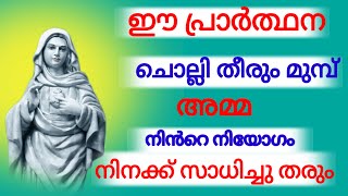 ഈ പ്രാർത്ഥന ചൊല്ലി തീരും മുമ്പ് l Kreupasanam miraculous prayer l powerful prayer