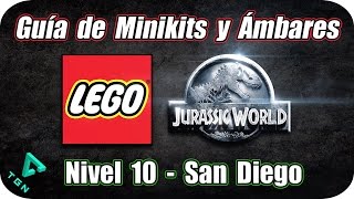 LEGO Jurassic World - Guía de Minikits y Ámbares - Nivel 10 -  San Diego screenshot 1