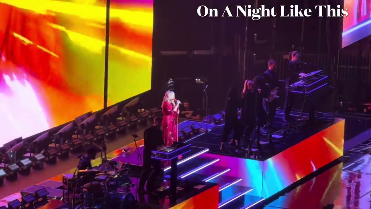 Kylie Minogue “Taboo segue to On A Night Like This” Madison Square Garden 4-4-25