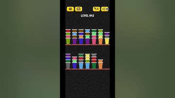 Cup sort puzzle level 943