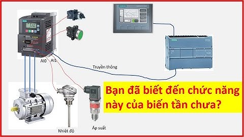 Sử dụng biến tần làm module ANALOG INPUT VÀ DIGITAL INPUT cho PLC, cách làm dễ dàng và rẻ tiền