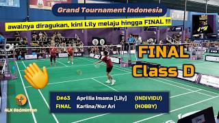 GTI Class D FINAL : Aprillia Imama [Lily] (INDIVIDU) vs Karlina + Nur Ari (HOBBY) Grand T Id #63