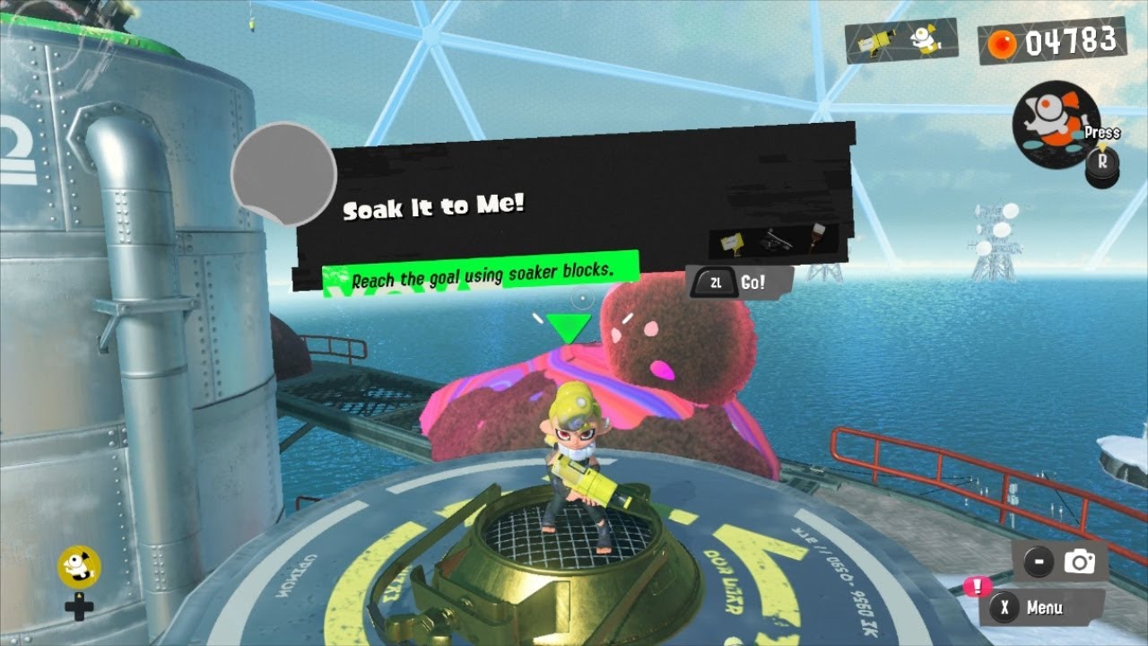 Splatoon 3 - Hero Mode - Site 2-3 (Hero Gear): Soak It to Me ...