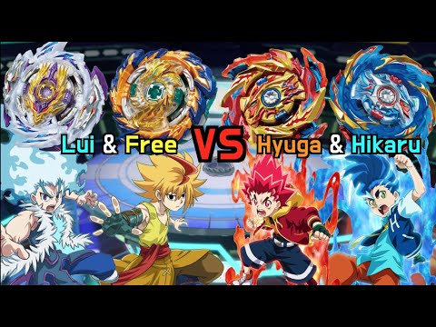 [Legend Super tag <strong>match</strong>] Lui &amp;<strong>amp</strong>; Free VS Hikaru &amp;<strong>amp</strong>; Hyugaㅣ루이&amp;<strong>amp</strong>;프리 vs 차범 &amp;<strong>amp</strong>; 차현 [Beyblade Burst