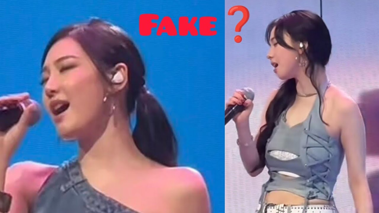 Shocking Stage Scandal Did aespa Really Perform “Fake” YouTube