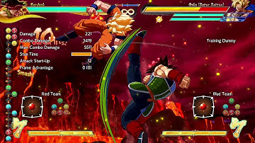 Bardock Sparking Block String (If they press buttons)