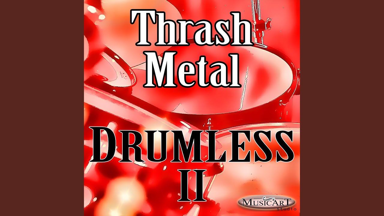220 BPM Drumless Heavy Metal Thrash Backing Track without Drum! with Click