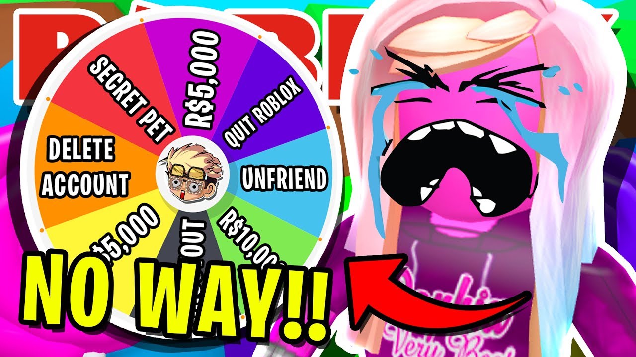Spin The Mystery Wheel And Doing Whatever It Says In Roblox Bubblegum Simulator Win R 10 000 Youtube - spin the wheel and win free robux