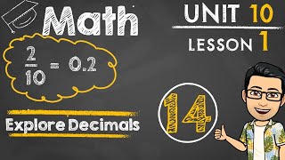 🔥Unit 10_Explore Decimals 🔥Lesson 1🔥  #Math_للصف الرابع الابتدائى الترم الثانى🔥🔥