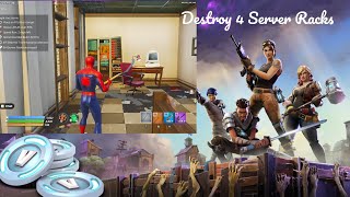 How to Destroy 4 Server Racks – Easy Daily Quest Guide! (Fortnite Save the world 2026)