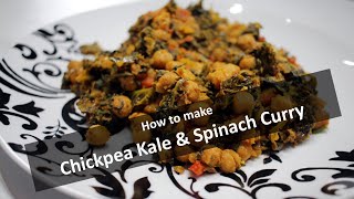 Chickpea Kale & Spinach Curry by Fox's weight watcher Kitchen 1,265 views 3 years ago 17 minutes