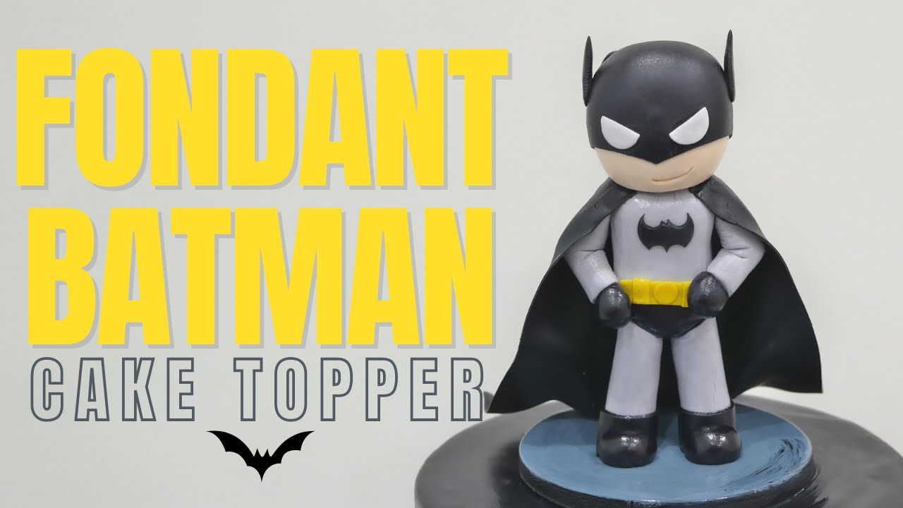 Introducir 66+ imagen batman en fondant