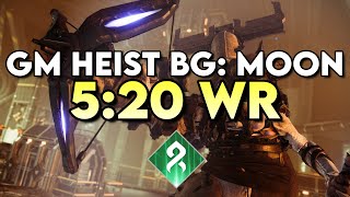 GM Heist BG Moon in 5:20 (Platinum, WR)