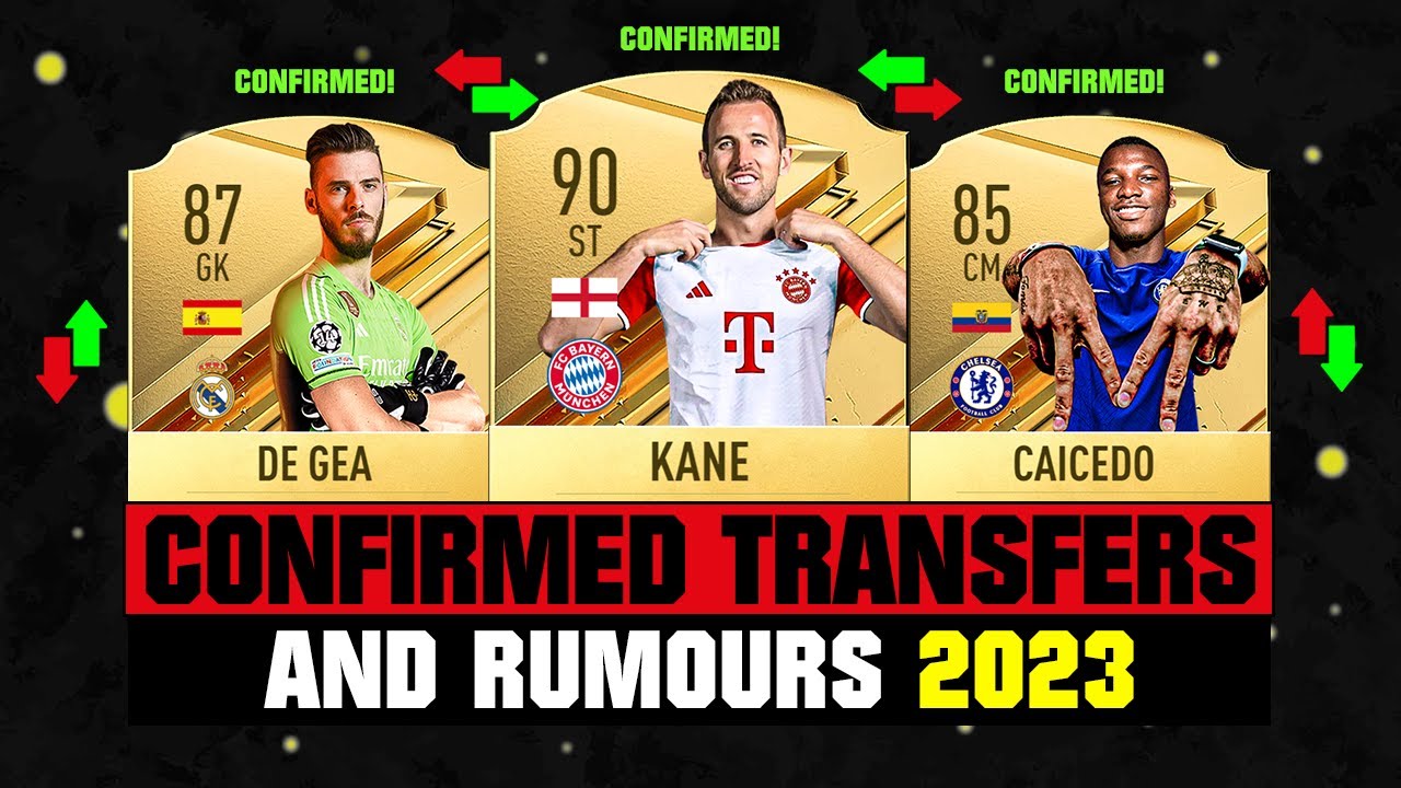 ⁣FIFA 24 | NEW CONFIRMED TRANSFERS & RUMOURS! 🤪🔥 ft. Kane, De Gea, Caicedo... etc