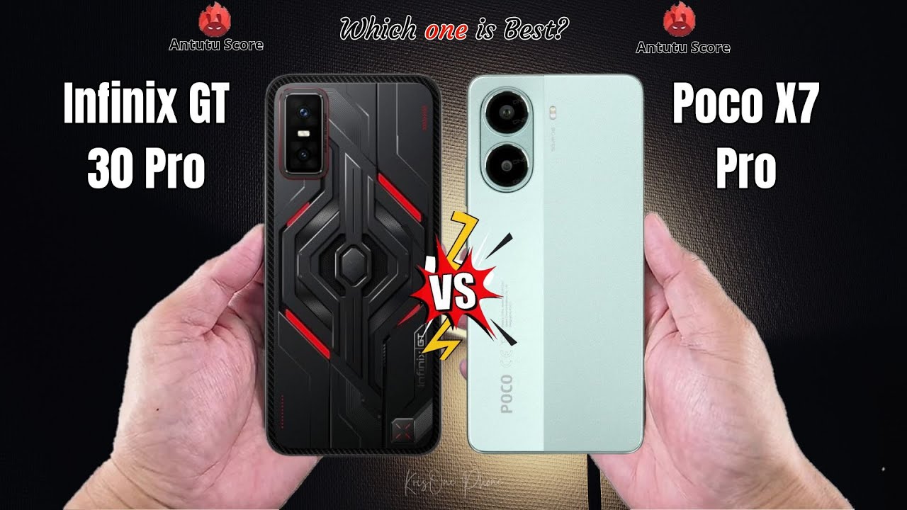 Infinix GT 30 Pro vs Poco X7 Pro Full comparison ⚡Which one is Best ...