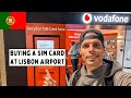 Buying a sim card at lisbon airport in 2024
