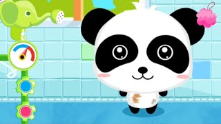 Bayi Panda Mandi | Permainan Anak Baby Bus screenshot 2