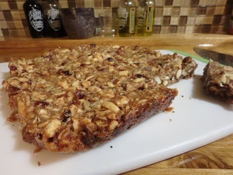 Healthy Honey and Almond bars